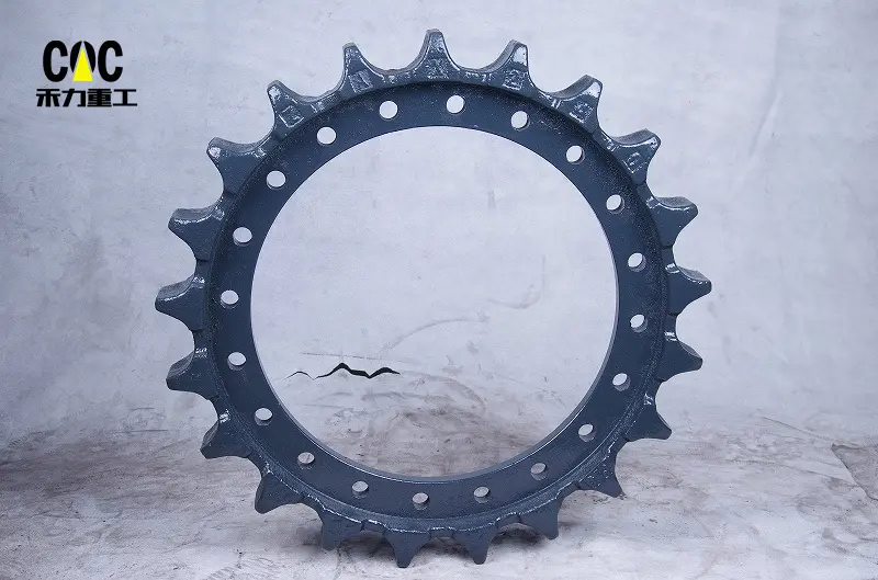 2021 High quality Excavator Undercarriage Sprocket - High quality Excavator undercarriage parts ZAX240 Excavator drive Sprocket , roller chain drive sprockets – Heli
