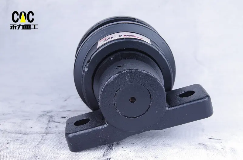 Chinese Professional Upper Carrier Roller - SUMITOMO excavator undercarriage SH200 SH210 SH240 SH280 top carrier roller for sale – Heli detail pictures