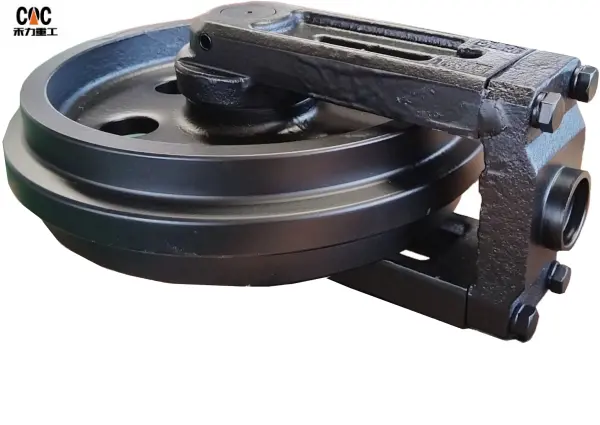 YQS35 FRONT IDLER GP ASS’Y MINI EXCAVATOE UNDERCARRIAGE PART CQC-TRACK PART MADE IN CHINA
