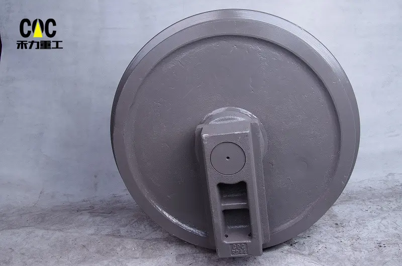 ihi front track idler assy for mini excavator jcb wheel bulldozer parts rubber idler r944