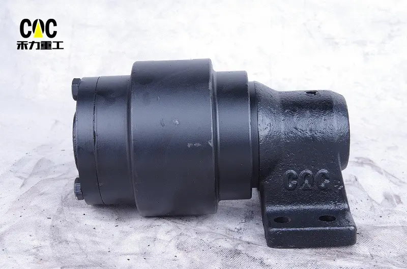 Wholesale Price China Track Carrier Roller - Wheel Excavator Undercarriage Parts EX50 EX60 EX100 Top Roller Carrier Roller Support Roller – Heli detail pictures