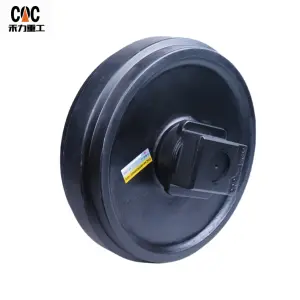 Undercarriage parts EX100 Track idler excavator front idler assembly made by CQC Track