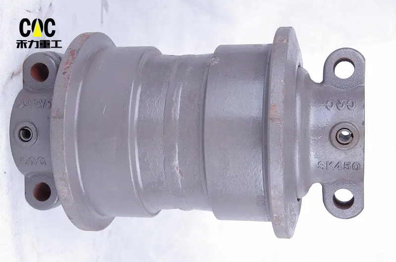 Super Lowest Price Track Bottom Roller - Large excavator roller track bottom roller pc400 sk450 bulldozer steel track double roller assembly – Heli detail pictures