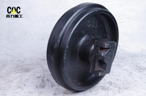 Doosan Mini Excavator Front Idler/Idler Roller/Guide Wheel DX60 India Excavator sprocket