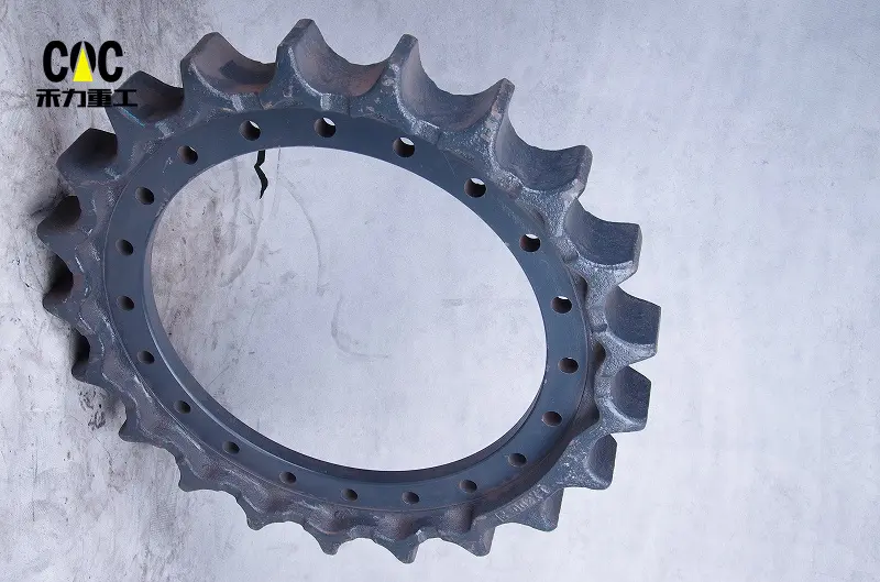 Factory wholesale Excavator Sprocket Pc200 - Excavator EX300-1 EX300-2 EX300-3 sprocket drive sprocket rim 1010467 – Heli