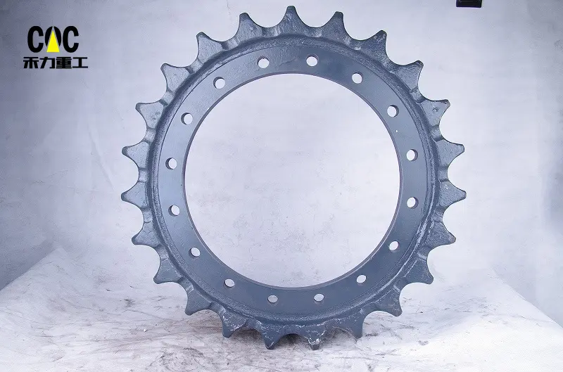 Wholesale Price China Chain Drive Sprocket - Excavator Undercarriage parts sprocket EX100 EX120 EX150 EX200 for Hitachi – Heli detail pictures