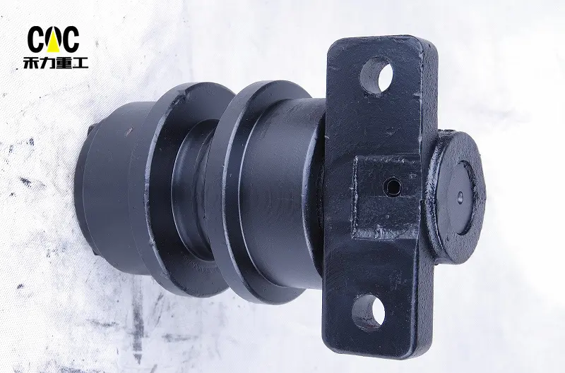 Chinese Professional Upper Carrier Roller - SUMITOMO excavator undercarriage SH200 SH210 SH240 SH280 top carrier roller for sale – Heli detail pictures