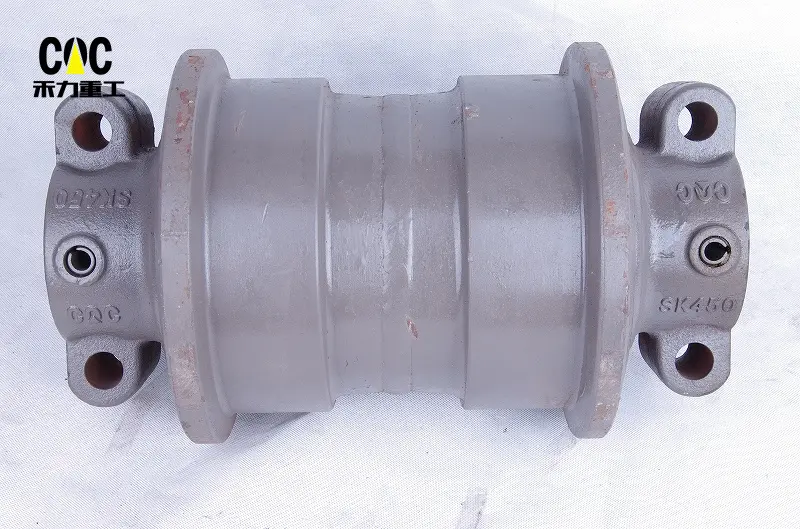 Super Lowest Price Track Bottom Roller - Large excavator roller track bottom roller pc400 sk450 bulldozer steel track double roller assembly – Heli detail pictures