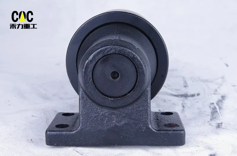 Hot New Products Kx91-3 Top Roller - PC60-5 PC60-6 PC60-7 PC75 PC75UU PC100 undercarriage parts upper carrier roller mini excavator top roller carrier roller PC100 – Heli detail pictures