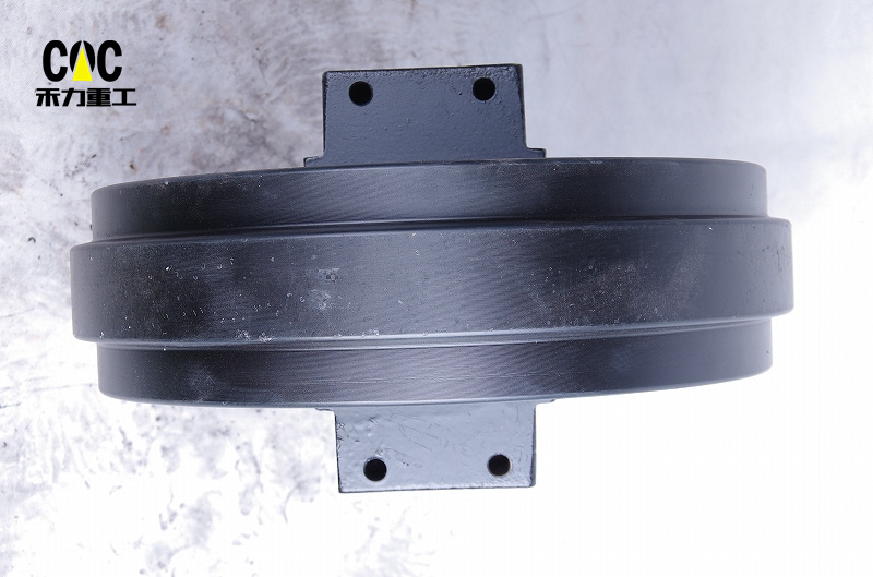 Wholesale Idler On Excavator - High quality SH60 SH65 SH100 SH120 SH200 SH220 SH260 excavator idler assembly for undercarriage parts – Heli detail pictures