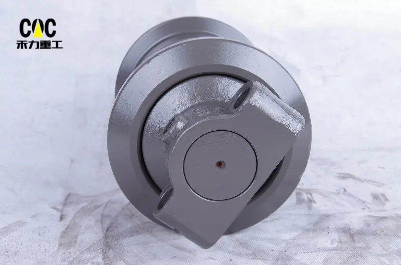 PriceList for Single Flange Track Roller - High Quality Undercarriage Parts E324 E324D E324dl E325 E325L Rear Idler Roller for Caterpillar Excavator – Heli detail pictures