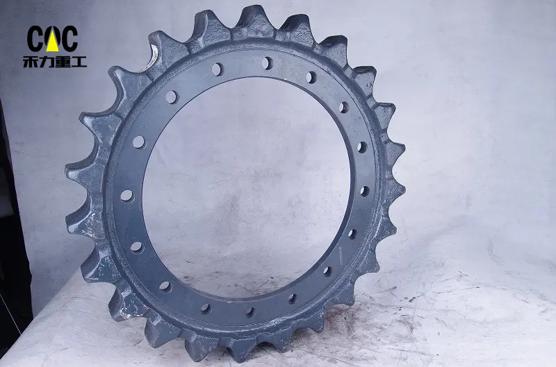 Wholesale Price China Chain Drive Sprocket - Excavator Undercarriage parts sprocket EX100 EX120 EX150 EX200 for Hitachi  – Heli