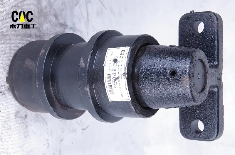 Wholesale Kx161-3 Top Roller - Made in India Excavator Carrier Roller EX120 EX100 Carrier Roller Good Quality Track Bottom Top Roller – Heli detail pictures