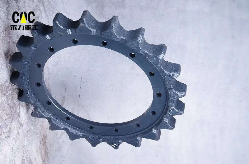 OEM/ODM China Heavy Duty Sprocket - Construction Machinery E200B Excavator 331/42641 caterpillar machines prices Steel Sprocket RIM – Heli