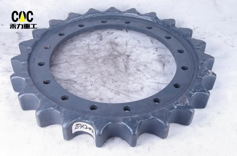 Wholesale Price China Chain Drive Sprocket - Excavator Undercarriage parts sprocket EX100 EX120 EX150 EX200 for Hitachi – Heli detail pictures