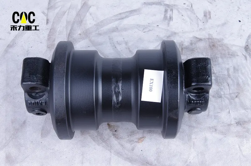 Hot-selling Cqc Track Roller Ex1200 - Sell EX100 Bulldozer Metal Bottom Roller Excavator Track Roller – Heli detail pictures