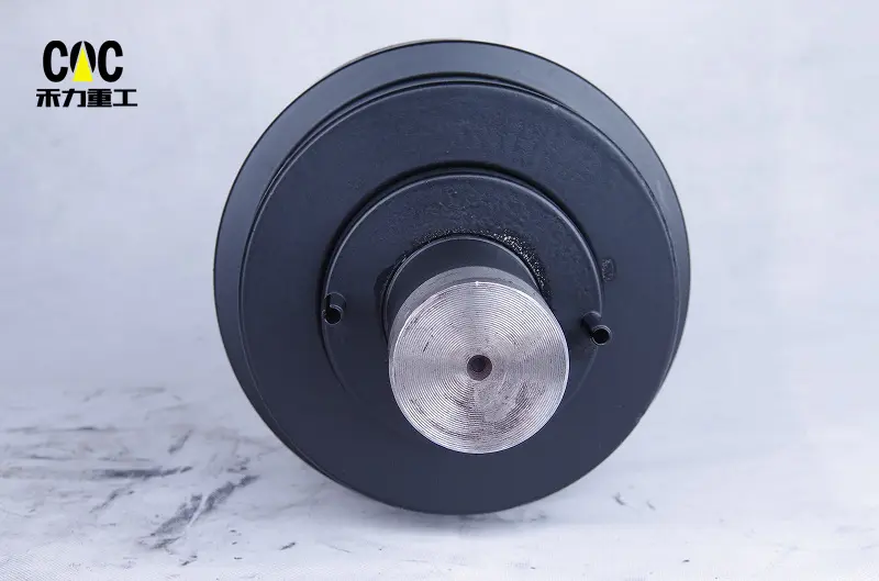 Hot sale Up Roller - excavator Carrier Rollers/ top rollers for Volvo EC55/EC140/EC150/EC160/EC210/EC240/EC290/EC360/EC460 upper roller – Heli detail pictures
