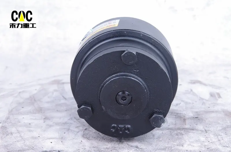 Wholesale Price China Track Carrier Roller - Wheel Excavator Undercarriage Parts EX50 EX60 EX100 Top Roller Carrier Roller Support Roller – Heli detail pictures