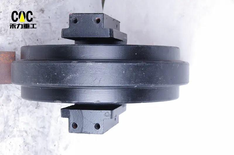 New Arrival China Excavator Track Idler - EX60-5 Excavator Front Idler EX60 Idler Wheel Group top roller Track roller Indian excavator cat idler – Heli detail pictures