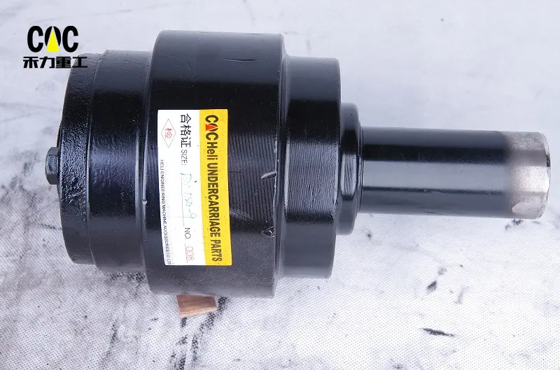 Chinese wholesale Upper Chain Roller - Doosan Daewoo Dh150 Excavator Track Roller Dh150-9 Carrier Roller, Sprocket, Front Idler – Heli detail pictures