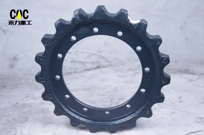 New Arrival China Excavator Drive Sprockets - Sell SY55/65 Excavator sprocket with OEM quality heat treatment HRC 45-55,Depth 4mm-6mm – Heli detail pictures