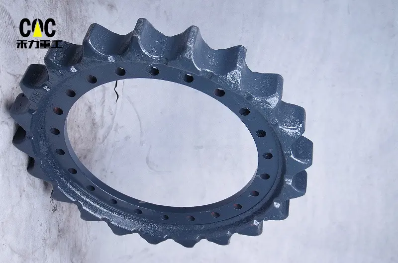 Bottom price Mini Excavator Sprocket - Mini Crawler Excavator Bulldozer Sprocket Zax330 Undercarriage Chain Sprocket Drive Wheel – Heli detail pictures