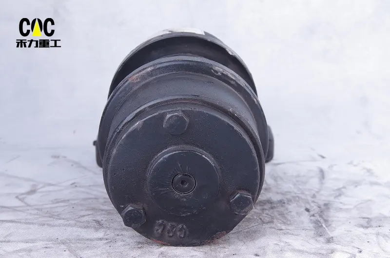 Wholesale Kx161-3 Top Roller - Made in India Excavator Carrier Roller EX120 EX100 Carrier Roller Good Quality Track Bottom Top Roller – Heli detail pictures