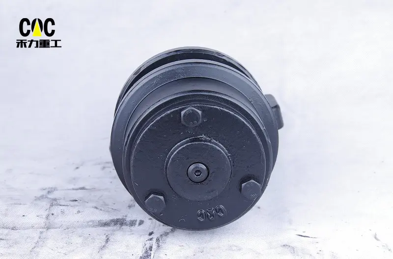 Chinese Professional Upper Carrier Roller - SUMITOMO excavator undercarriage SH200 SH210 SH240 SH280 top carrier roller for sale – Heli detail pictures