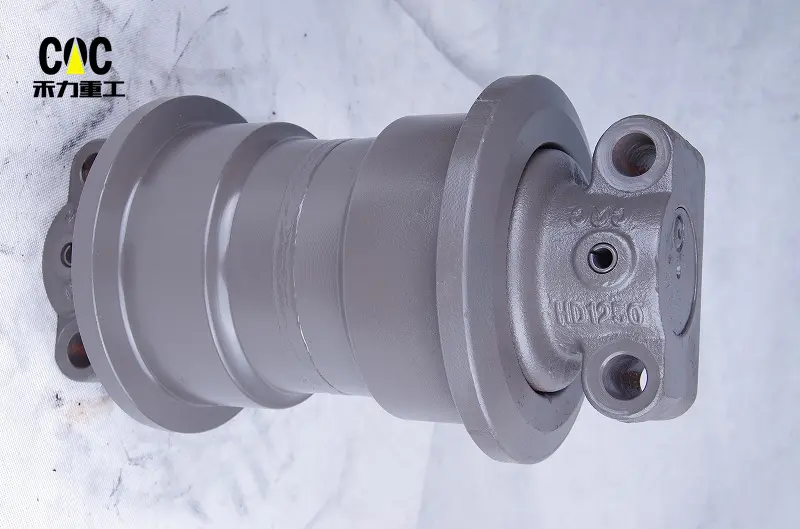 100% Original Cqc Track Roller - Excavator bottom roller HD1250 HD1800 track roller lower roller undercarriage parts – Heli detail pictures