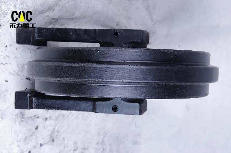 High definition Cqc Front Idler Pc1250 - Mini excavator parts PC40 Chassis parts High quality excavator track idler idler PC40 – Heli detail pictures