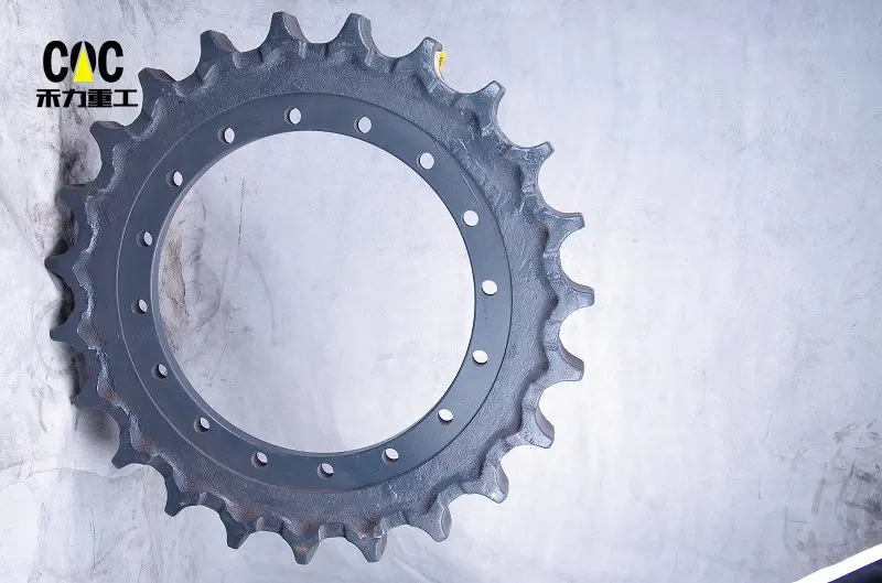 OEM/ODM China Heavy Duty Sprocket - excavator drive sprocket for Doosan Daewoo DH280 excavator undercarriage parts chain sprocket – Heli detail pictures
