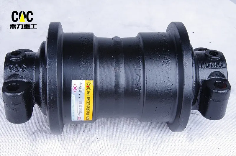 PriceList for Track Roller Ec210 - OEM dimension undercarriage spare parts HD500 HD700 excavator track rollers Powerful factory – Heli detail pictures
