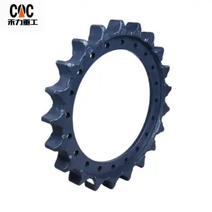 High quality Excavator undercarriage parts ZAX240 Excavator drive Sprocket , roller chain drive sprockets