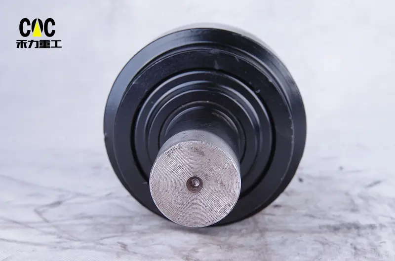 Chinese wholesale Upper Chain Roller - Doosan Daewoo Dh150 Excavator Track Roller Dh150-9 Carrier Roller, Sprocket, Front Idler – Heli detail pictures