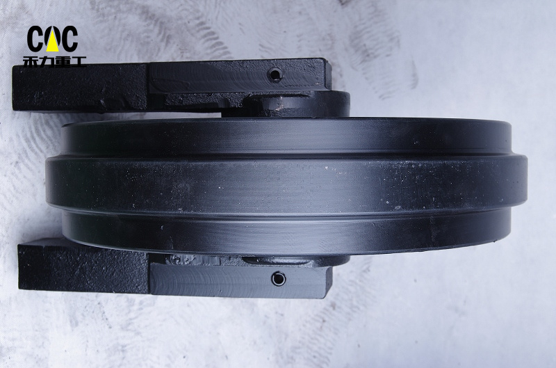 Factory Cheap Hot Ihi Mini Excavator Front Idler - excavator undercarriage parts track roller PC50 PC60 PC70 cprocarrier roller PC75 PC78 PC88 front idler PC100 PC200 PC300 sket Idler – Heli detail pictures