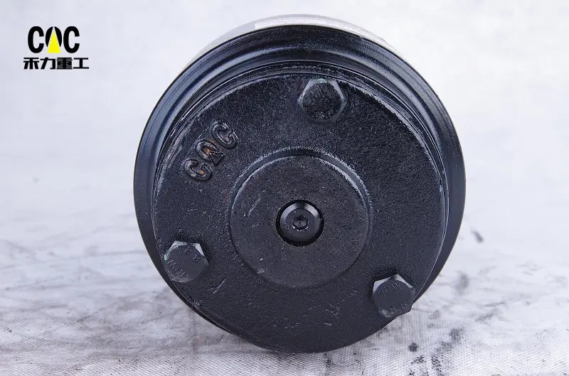 Chinese wholesale Upper Chain Roller - Doosan Daewoo Dh150 Excavator Track Roller Dh150-9 Carrier Roller, Sprocket, Front Idler – Heli detail pictures