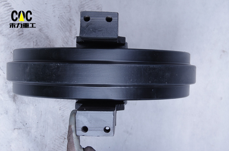 Factory Cheap Hot Ihi Mini Excavator Front Idler - excavator undercarriage parts track roller PC50 PC60 PC70 cprocarrier roller PC75 PC78 PC88 front idler PC100 PC200 PC300 sket Idler – Heli detail pictures