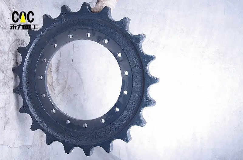 Factory wholesale Excavator Sprocket Pc200 - Excavator sprocket PC100 PC120 203-27-51310 203-27-61310 for excavator undercarriage parts sprocket – Heli detail pictures