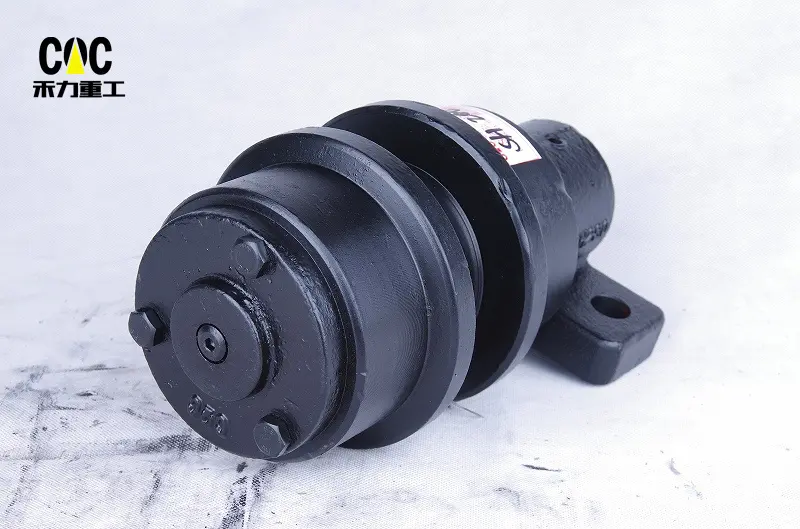 Chinese Professional Upper Carrier Roller - SUMITOMO excavator undercarriage SH200 SH210 SH240 SH280 top carrier roller for sale – Heli