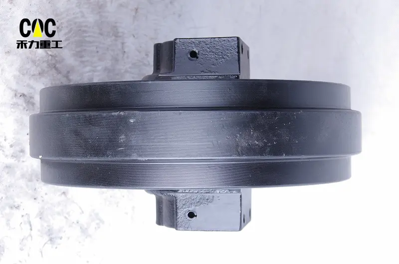 Wholesale Idler On Excavator - High quality SH60 SH65 SH100 SH120 SH200 SH220 SH260 excavator idler assembly for undercarriage parts – Heli detail pictures