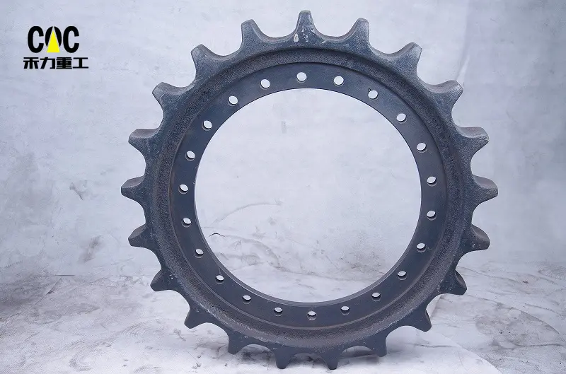 2021 wholesale price Chain Sprocket - SH200 excavator drive sprocket rim for SUMITOMO excavator carrier roller – Heli detail pictures