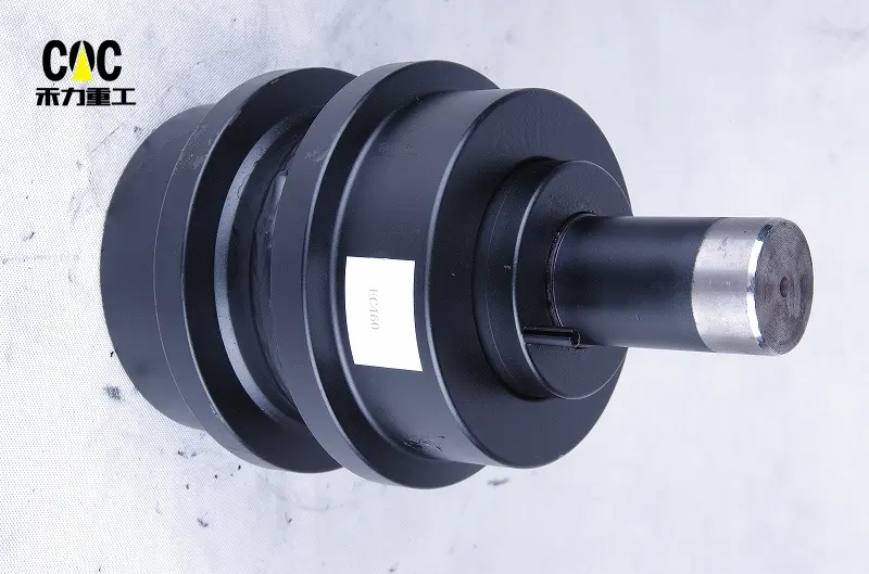Hot sale Up Roller - excavator Carrier Rollers/ top rollers for Volvo EC55/EC140/EC150/EC160/EC210/EC240/EC290/EC360/EC460 upper roller – Heli