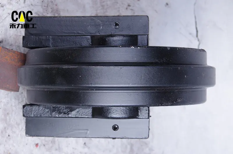 New Arrival China Excavator Track Idler - Factory sale various TB150 pc200-10 front idler ihi sany65 d4d bulldozer front idler – Heli detail pictures