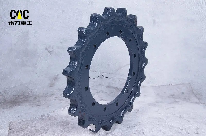 Cheap price Sprocket For Excavator – Excavator PC75 Sprocket Made in Italy sprocket – Heli detail pictures