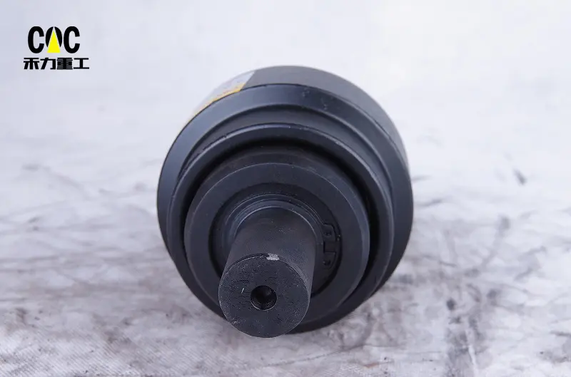 Factory wholesale Pc200-8 Top Roller - High Quality Roller Ex70 Top Roller Black, Hot Sale Ms 120 Excavator Price In Japan Pc100 Carrier Roller – Heli detail pictures