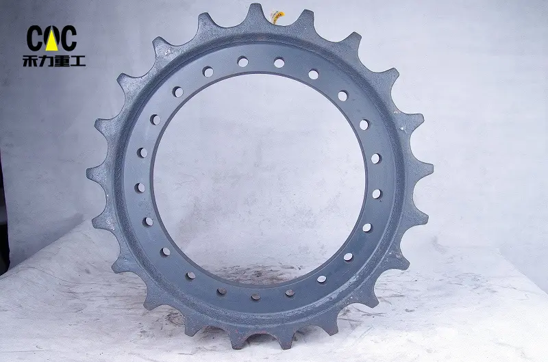 Best quality Mini Excavator Sprocket - Excavator undercarriage parts sprocket for HYUNDAI R130 – Heli detail pictures