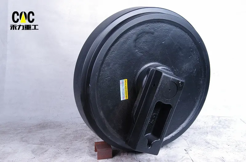 New Arrival China Excavator Track Idler - Construction Undercarriage Idler Parts Wholesale Black Front Idler For Excavator Idler R934 – Heli detail pictures