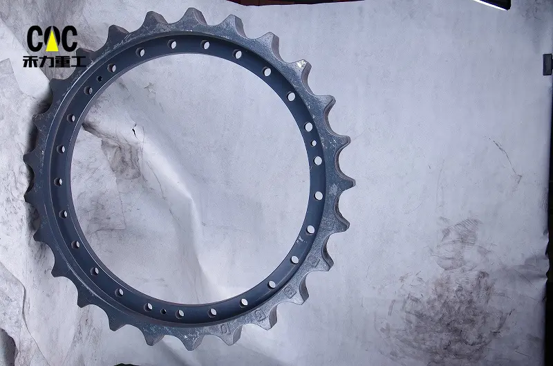 OEM/ODM China Heavy Duty Sprocket - Drive Sprocket for Komatsu PC450-7 PC600 PC650 PC750 PC800 PC1100 PC1250 PC2000 Undercarriage Parts Excavator Drive Sprocket – Heli detail pictures