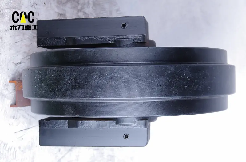 New Arrival China Excavator Track Idler - Construction Undercarriage Idler Parts Wholesale Black Front Idler For Excavator Idler R934 – Heli detail pictures