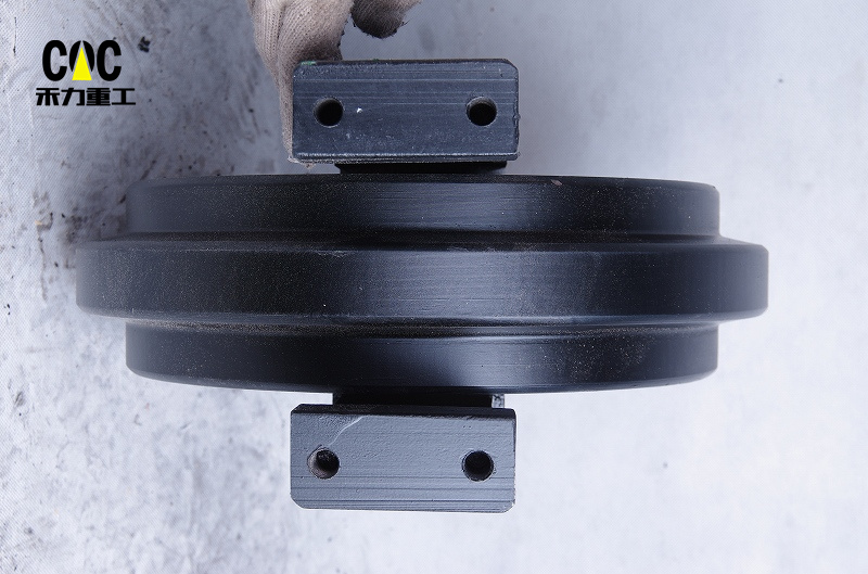 Hot sale Track Idler Parts - Excavator undercarriage spare parts E320 PC200 SK200 ZX200 front idler wheel for komatsu EX55 idler – Heli detail pictures
